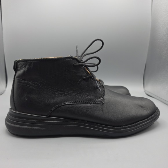 Kuru Aalto Chukka Boots Mens 8 Black Leather Comfort Supportive main image 5